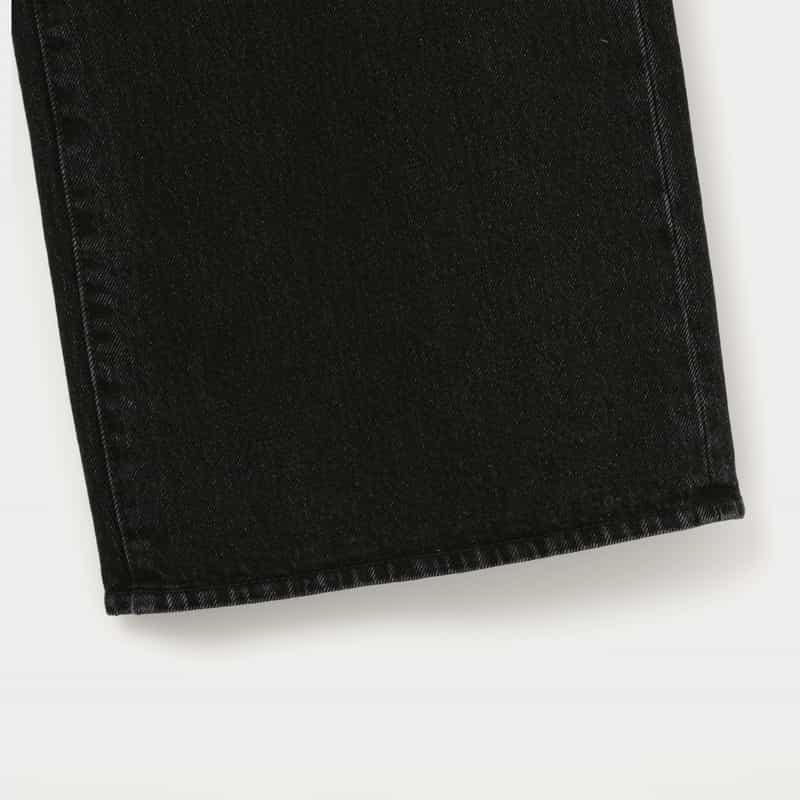 SACAI SACAI＜サカイ＞ ベルト付きワイドデニムパンツ BLACK