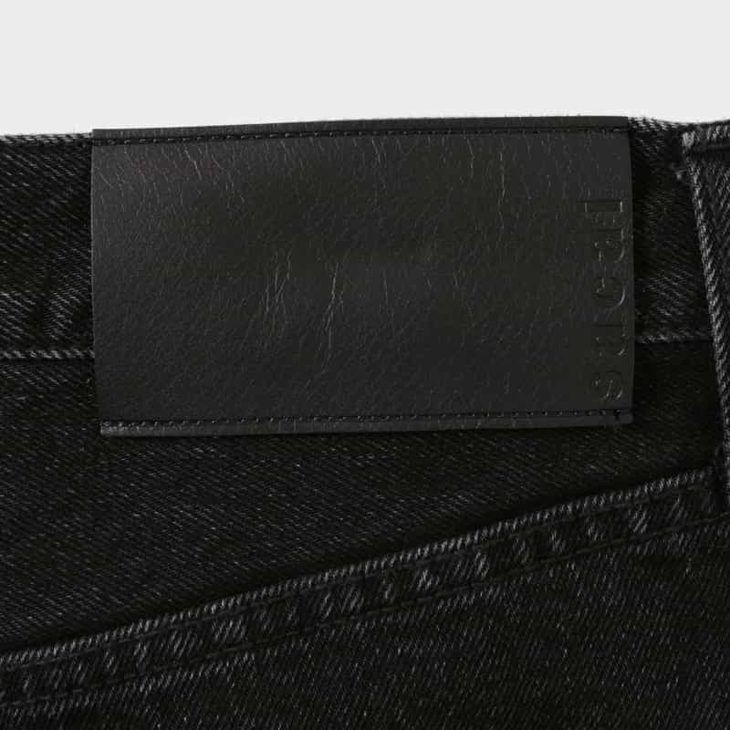 SACAI SACAI＜サカイ＞ ベルト付きワイドデニムパンツ BLACK