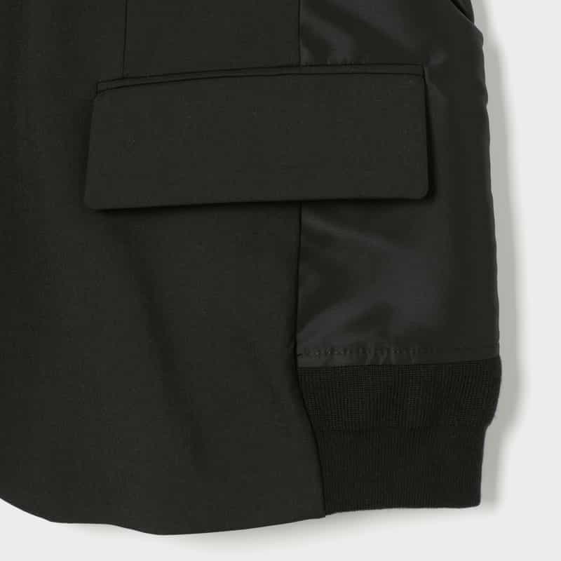 SACAI SACAI＜サカイ＞ スーチングジャケット BLACK