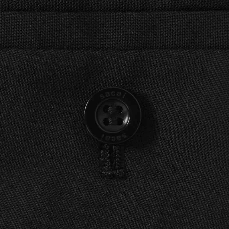 SACAI SACAI＜サカイ＞ スーチングパンツ BLACK