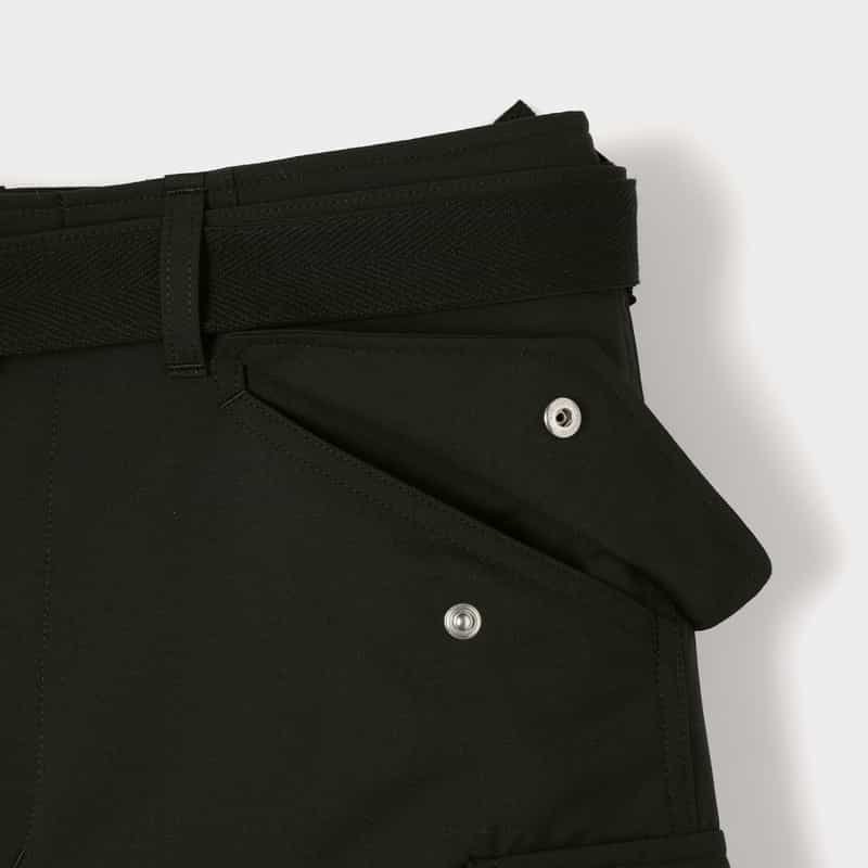 SACAI SACAI＜サカイ＞ カーゴパンツ BLACK
