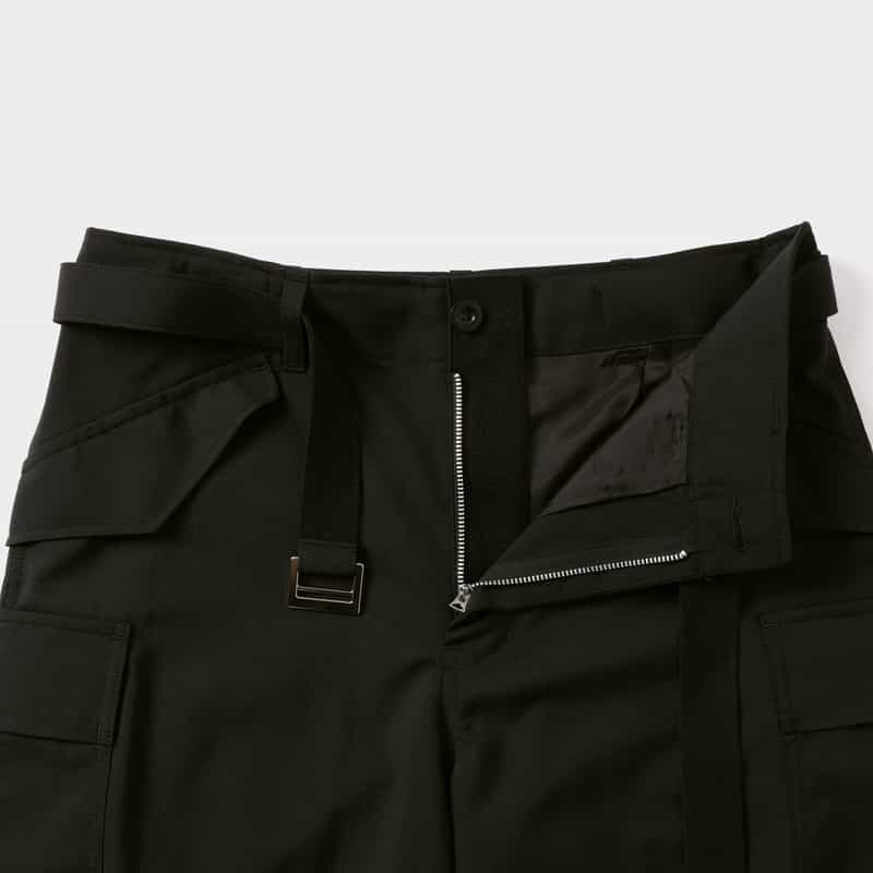 SACAI SACAI＜サカイ＞ カーゴパンツ BLACK