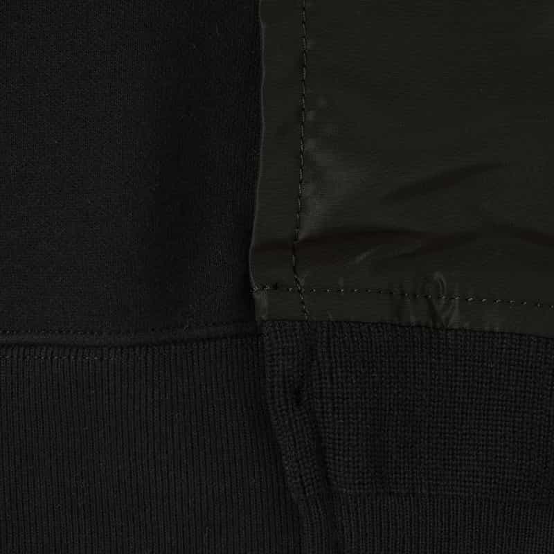 SACAI SACAI＜サカイ＞ コンビネーション ジップアップパーカー BLACK