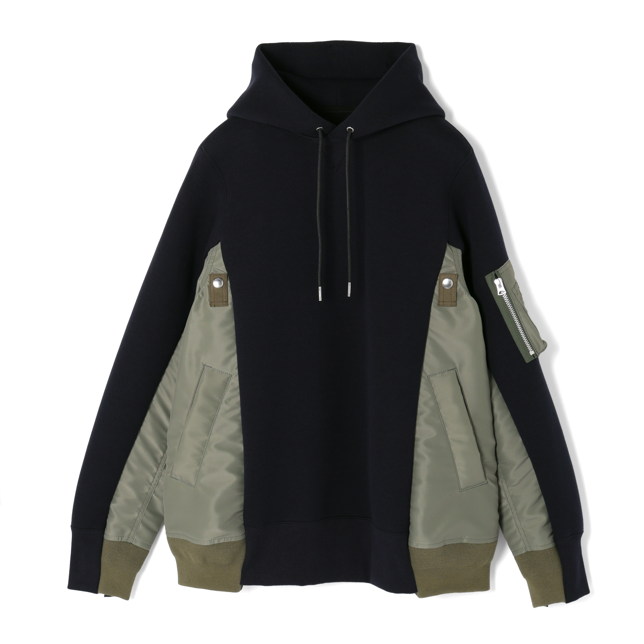 SACAI＜サカイ＞ コンビネーション スウェットパーカー