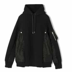 SACAI＜サカイ＞ コンビネーション スウェットパーカー