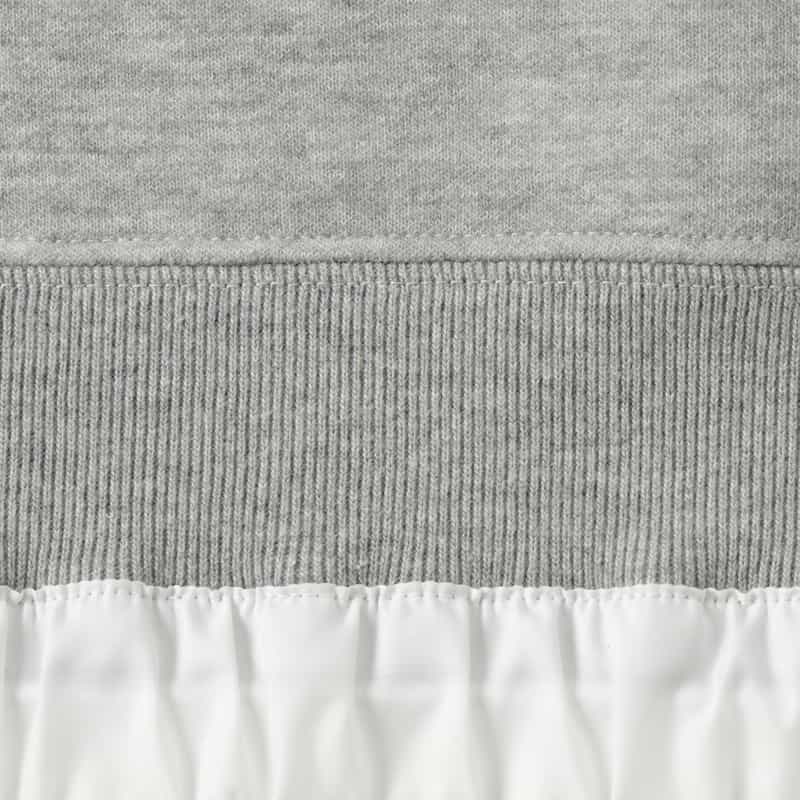 SACAI SACAI＜サカイ＞ スウェットプルオーバー LIGHT GRAY