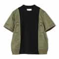 SACAI＜サカイ＞ コンビネーションTシャツ