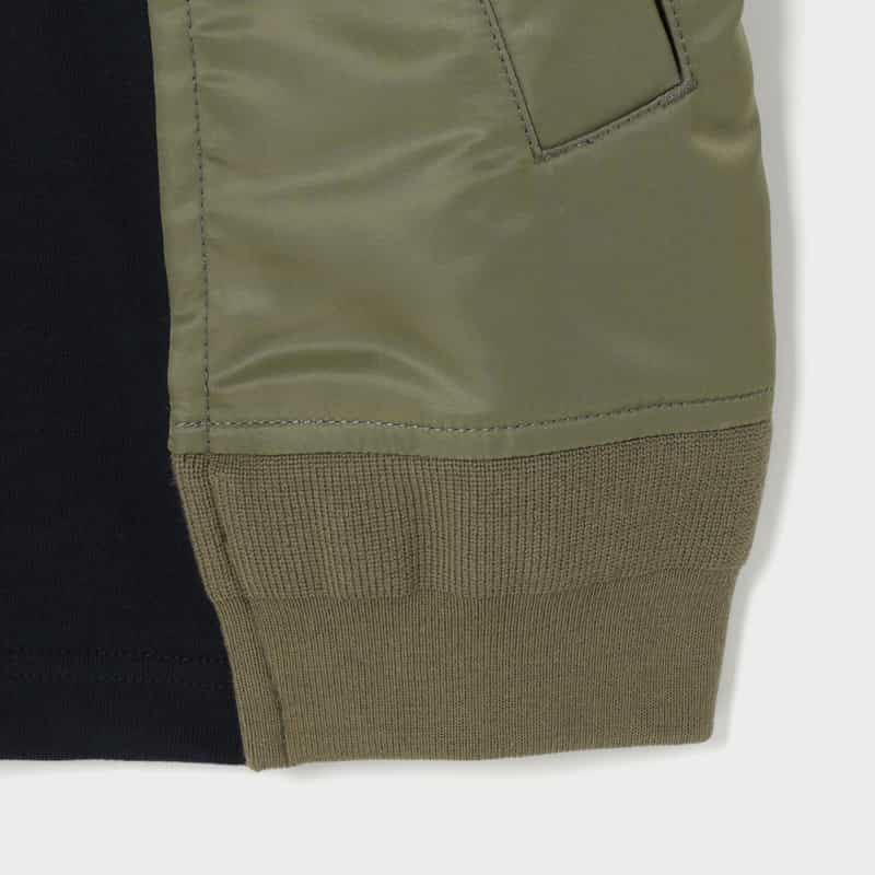 SACAI SACAI＜サカイ＞ コンビネーションTシャツ NAVY