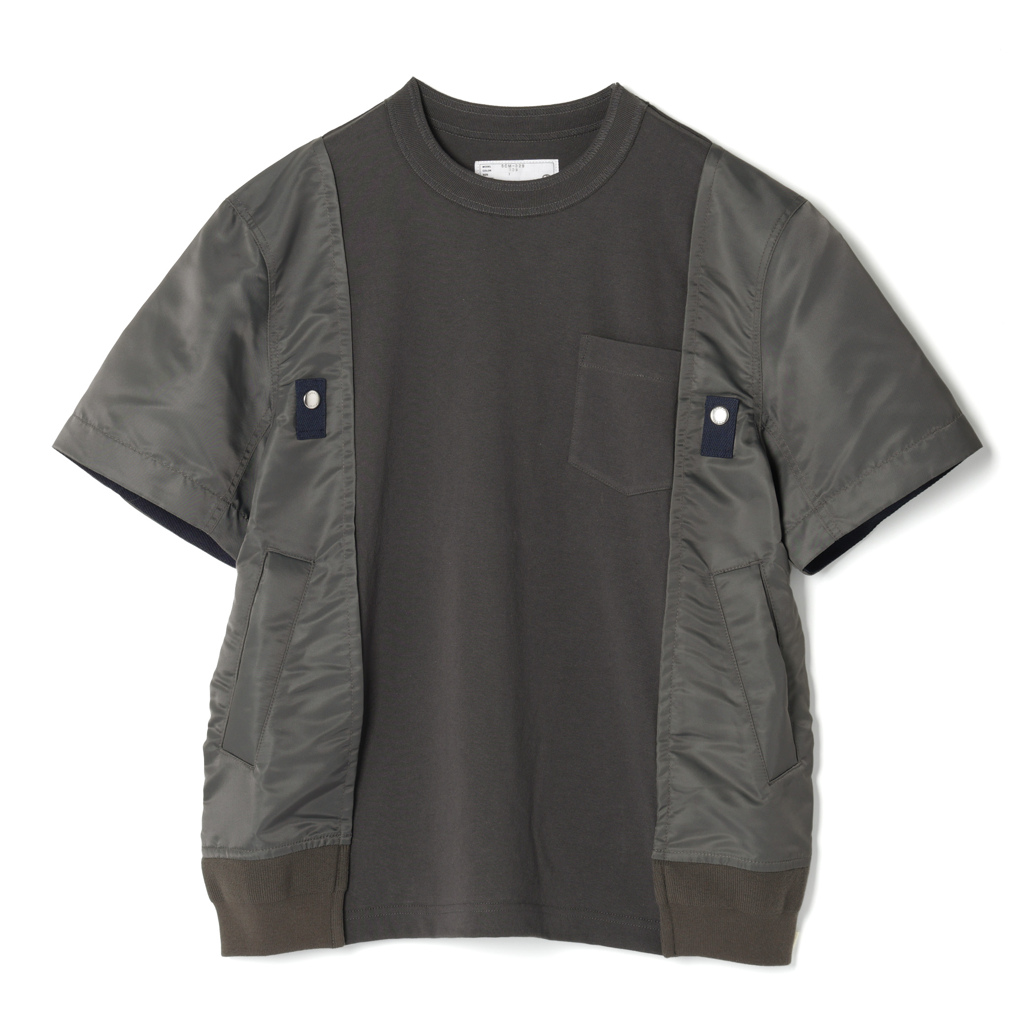 SACAI＜サカイ＞ コンビネーションTシャツ