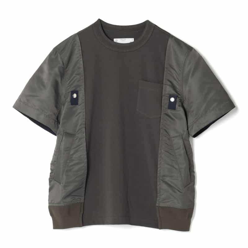 SACAI＜サカイ＞ コンビネーションTシャツ
