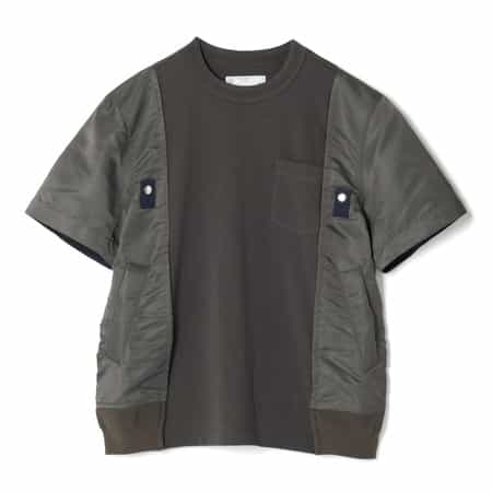 SACAI＜サカイ＞ コンビネーションTシャツ