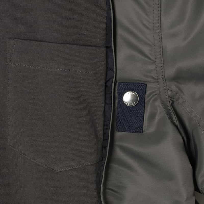 SACAI SACAI＜サカイ＞ コンビネーションTシャツ DARK GRAY