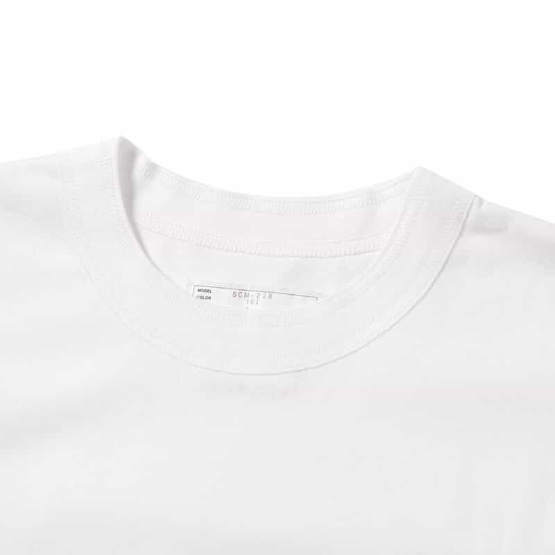 SACAI SACAI＜サカイ＞ ポケット付きTシャツ WHITE