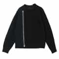 SACAI＜サカイ＞ コンビネーションジップアップスウェットプルオーバー