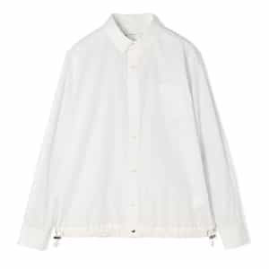 SACAI＜サカイ＞ ドローコード付きポプリンシャツ