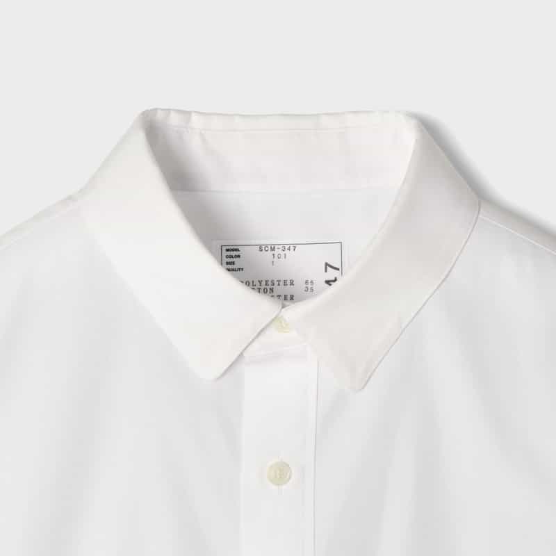 SACAI SACAI＜サカイ＞ ドローコード付きポプリンシャツ WHITE