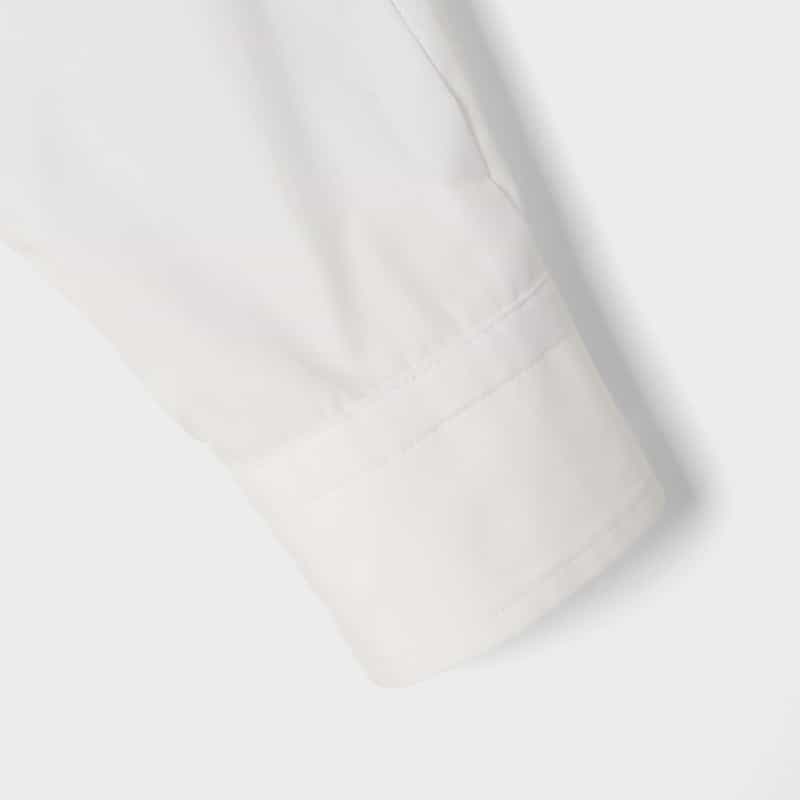 SACAI SACAI＜サカイ＞ ドローコード付きポプリンシャツ WHITE