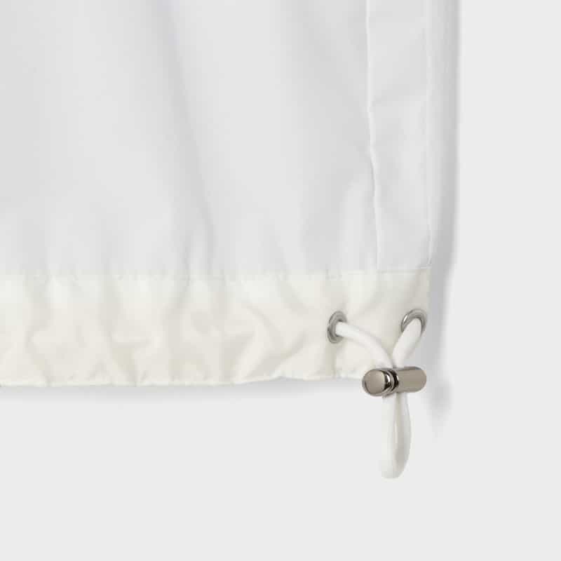 SACAI SACAI＜サカイ＞ ドローコード付きポプリンシャツ WHITE