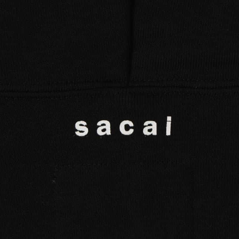 SACAI SACAI＜サカイ＞ グラフィックスウェットフーディ BLACK