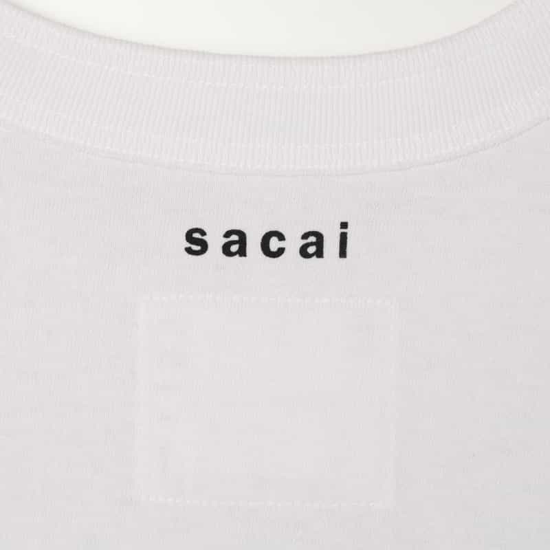 SACAI SACAI＜サカイ＞ グラフィックTシャツ WHITE