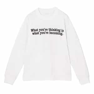 SACAI＜サカイ＞ グラフィックロングスリーブカットソー