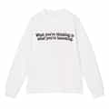 SACAI＜サカイ＞ グラフィックロングスリーブカットソー