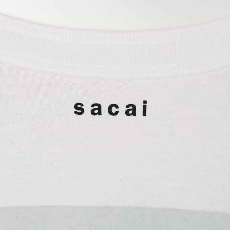 SACAI SACAI＜サカイ＞ グラフィックロングスリーブカットソー WHITE