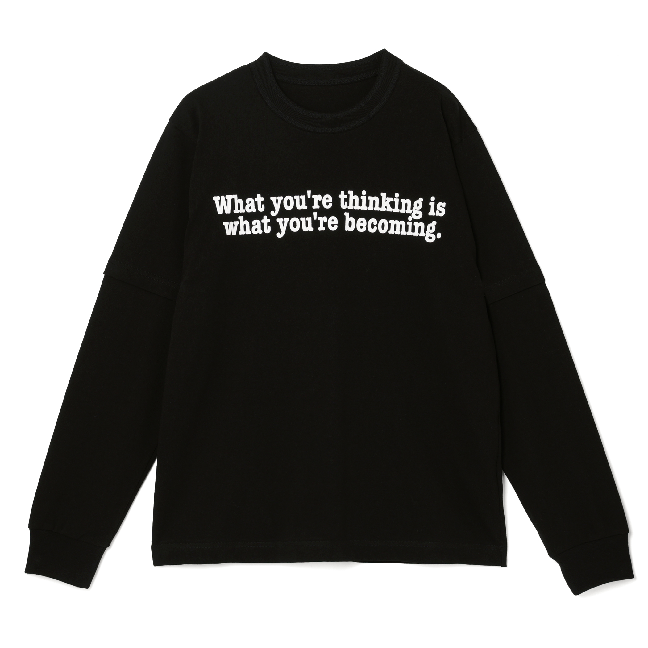 SACAI＜サカイ＞ グラフィックロングスリーブカットソー