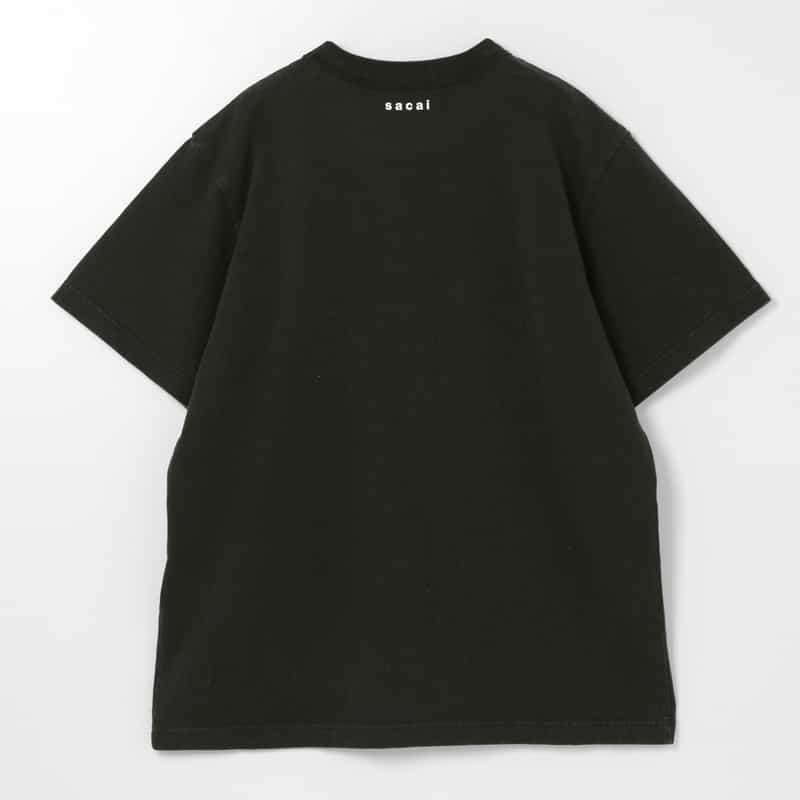 SACAI SACAI＜サカイ＞ グラフィックTシャツ BLACK