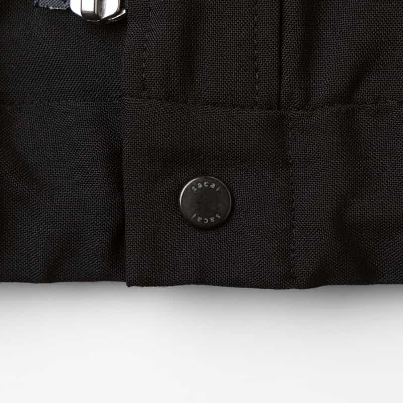 SACAI SACAI＜サカイ＞ スーチング素材ブルゾン BLACK