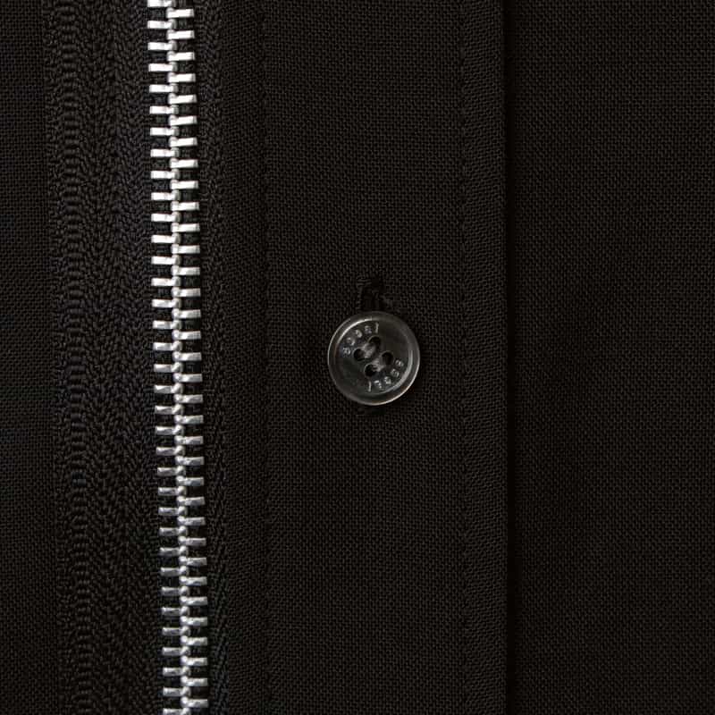 SACAI SACAI＜サカイ＞ スーチング素材ブルゾン BLACK