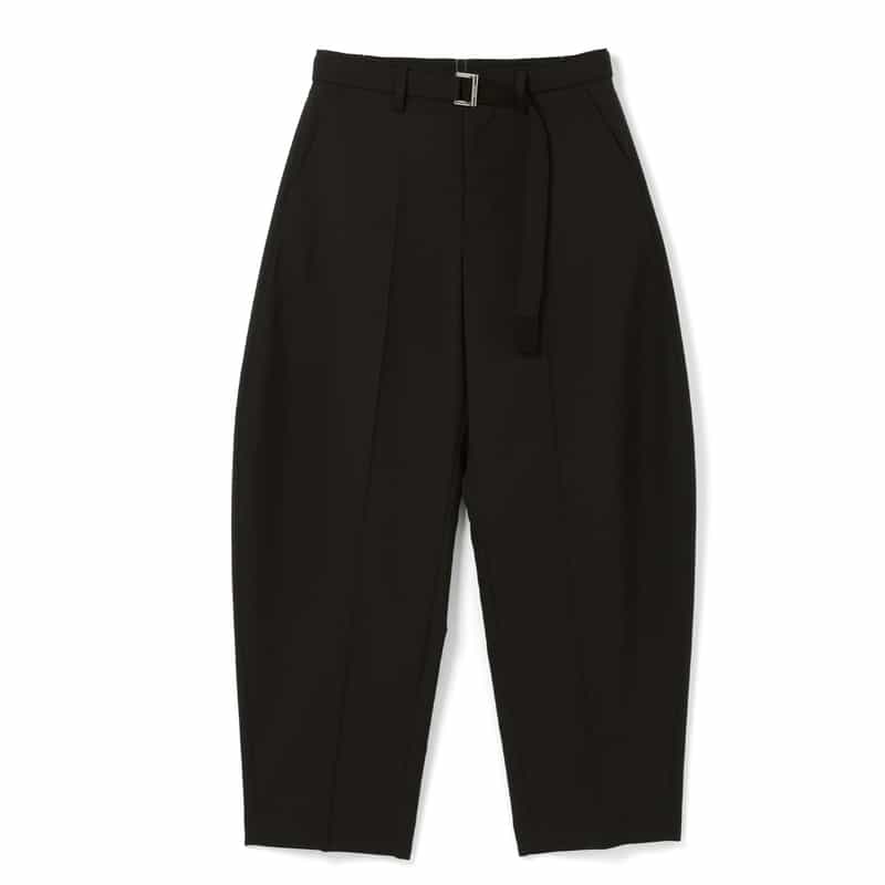 SACAI SACAI＜サカイ＞ スーチングパンツ BLACK