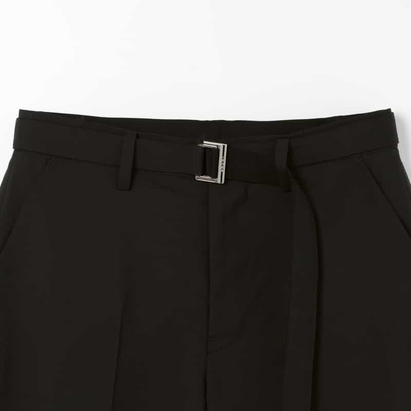 SACAI SACAI＜サカイ＞ スーチングパンツ BLACK