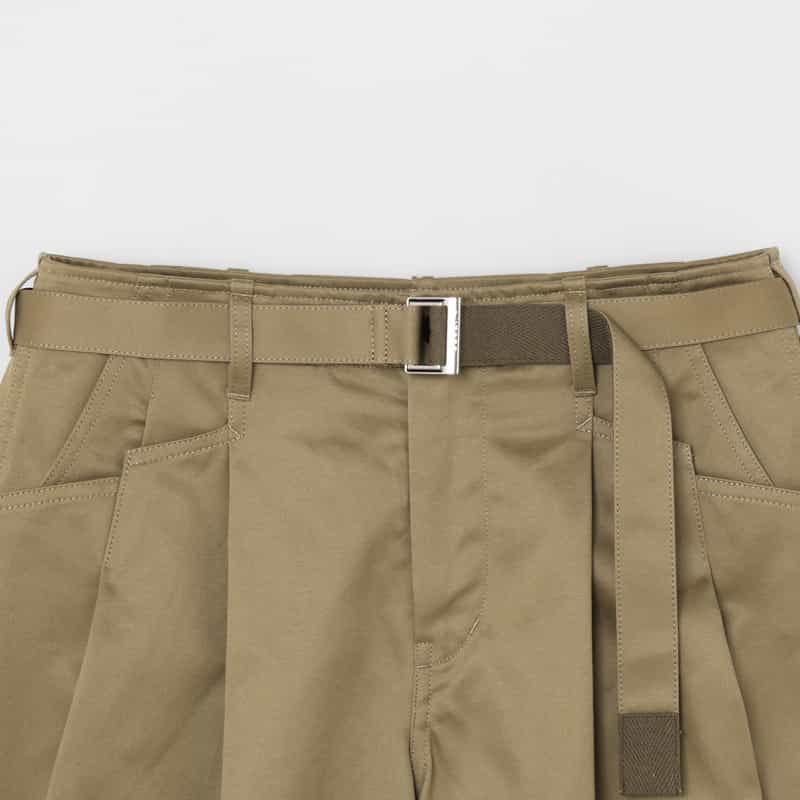 SACAI SACAI＜サカイ＞ コットンチノパンツ BEIGE
