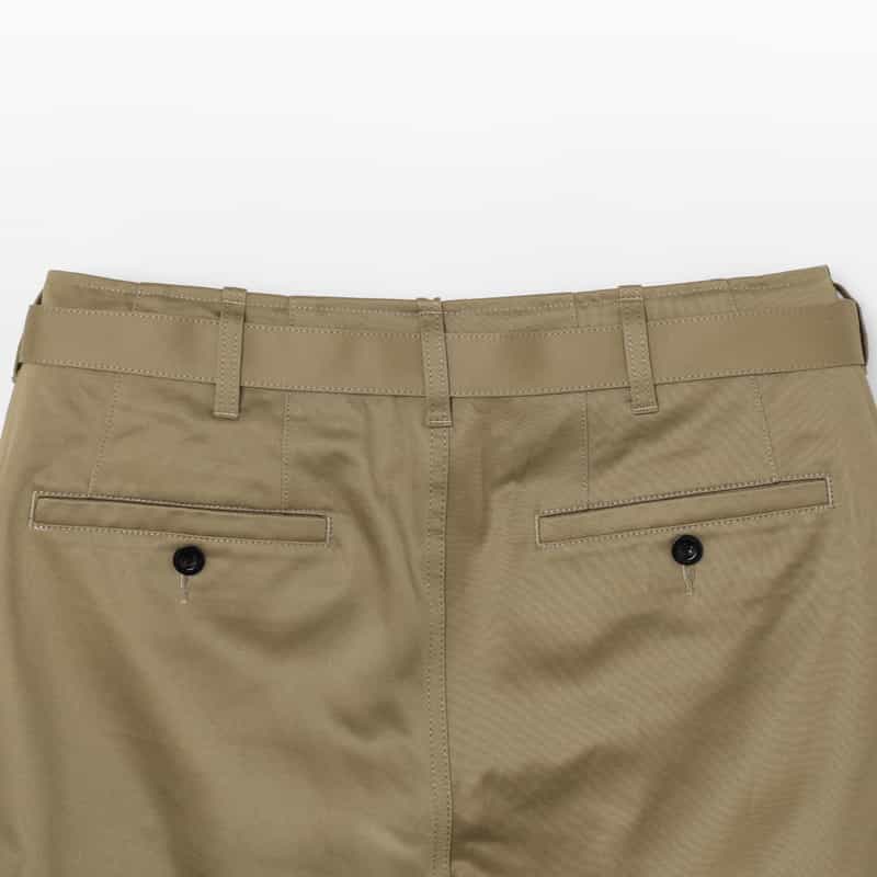 SACAI SACAI＜サカイ＞ コットンチノパンツ BEIGE