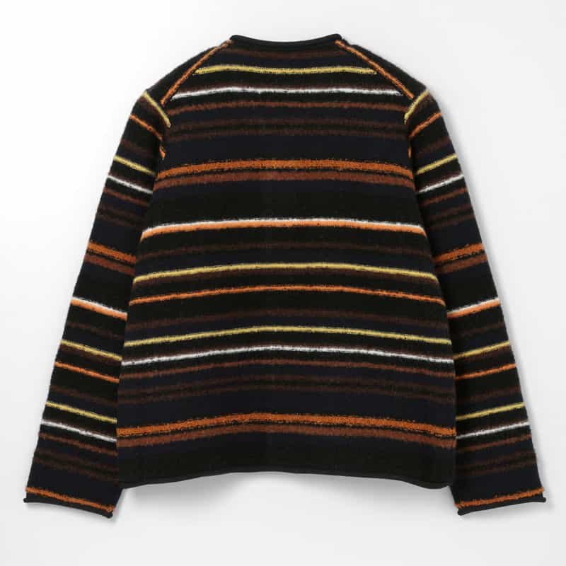 SACAI SACAI＜サカイ＞ ボーダー柄ニットカーディガン MULTI COLOR