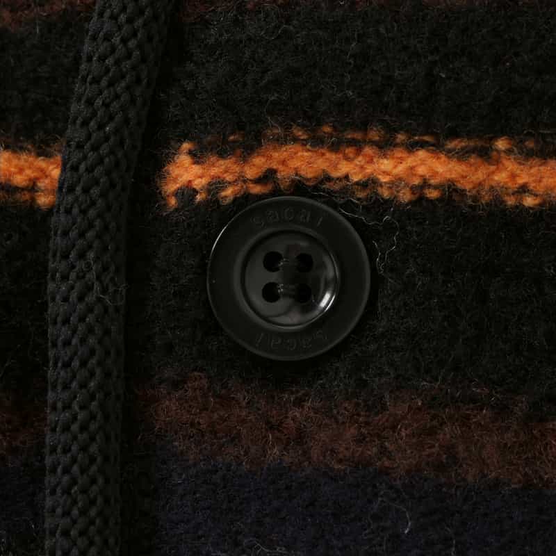 SACAI SACAI＜サカイ＞ ボーダー柄ニットカーディガン MULTI COLOR