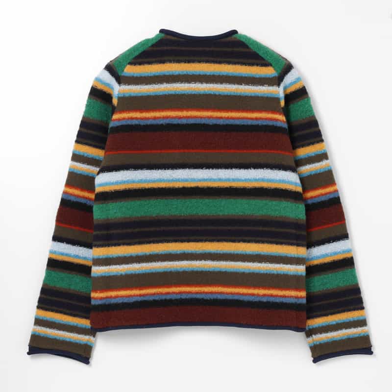 SACAI SACAI＜サカイ＞ ボーダー柄ニットプルオーバー MULTI COLOR