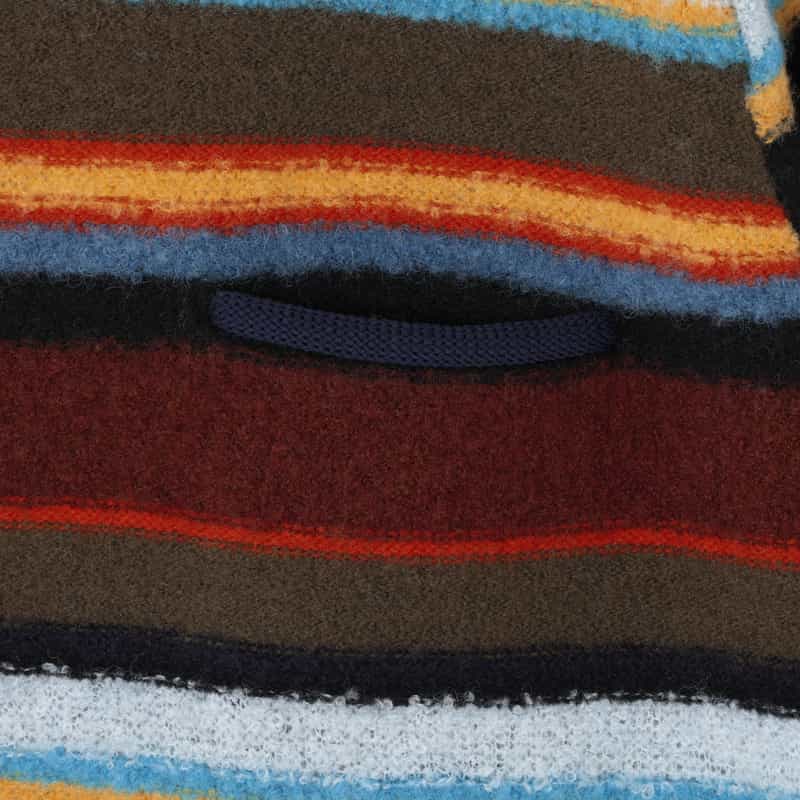 SACAI SACAI＜サカイ＞ ボーダー柄ニットプルオーバー MULTI COLOR