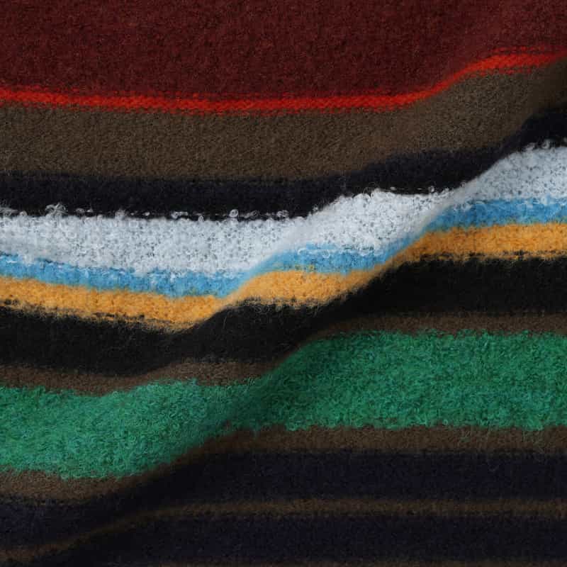 SACAI SACAI＜サカイ＞ ボーダー柄ニットプルオーバー MULTI COLOR