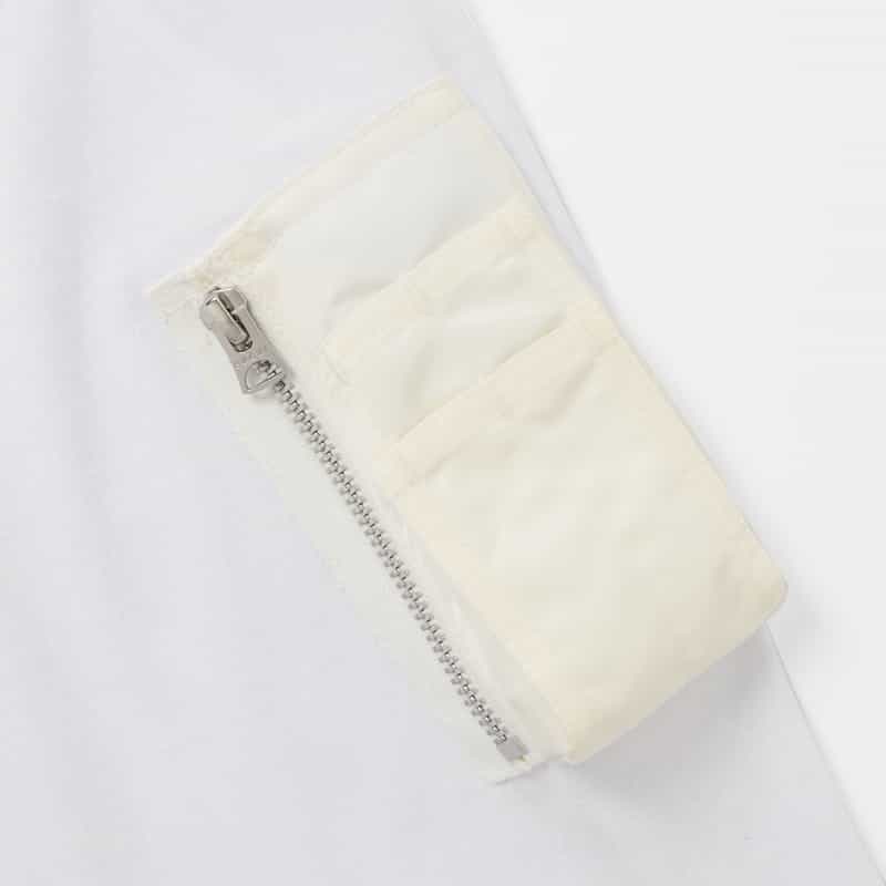 SACAI SACAI＜サカイ＞ コットンジャージーロングスリーブTシャツ WHITE