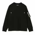 SACAI＜サカイ＞ コットンジャージーロングスリーブTシャツ