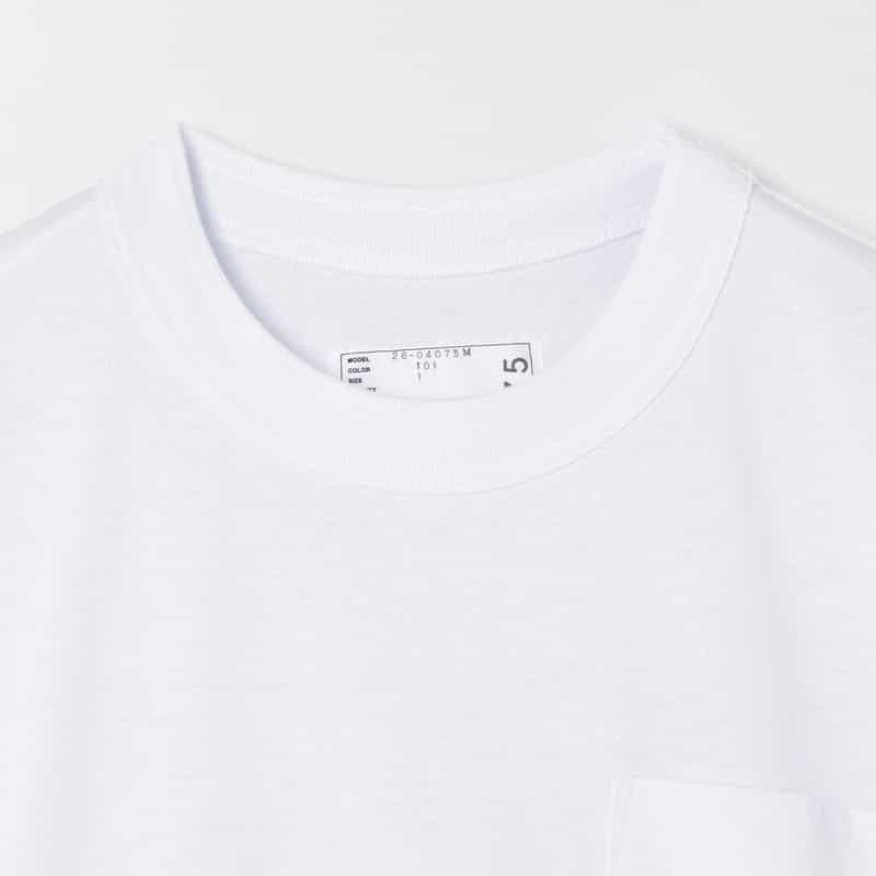 SACAI SACAI＜サカイ＞ コットンジャージーTシャツ WHITE