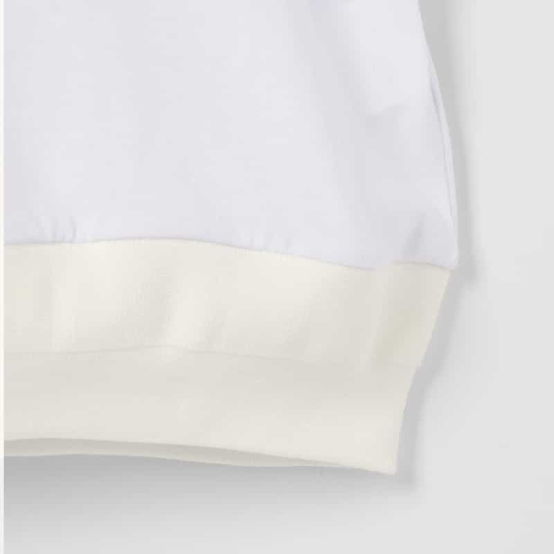 SACAI SACAI＜サカイ＞ コットンジャージーTシャツ WHITE