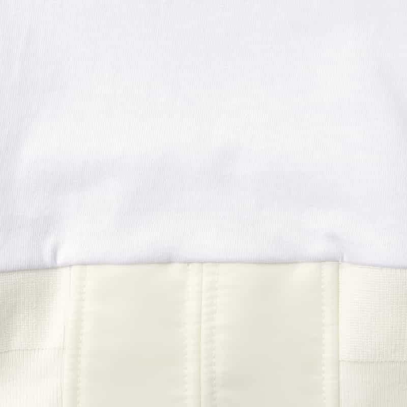 SACAI SACAI＜サカイ＞ コットンジャージーTシャツ WHITE