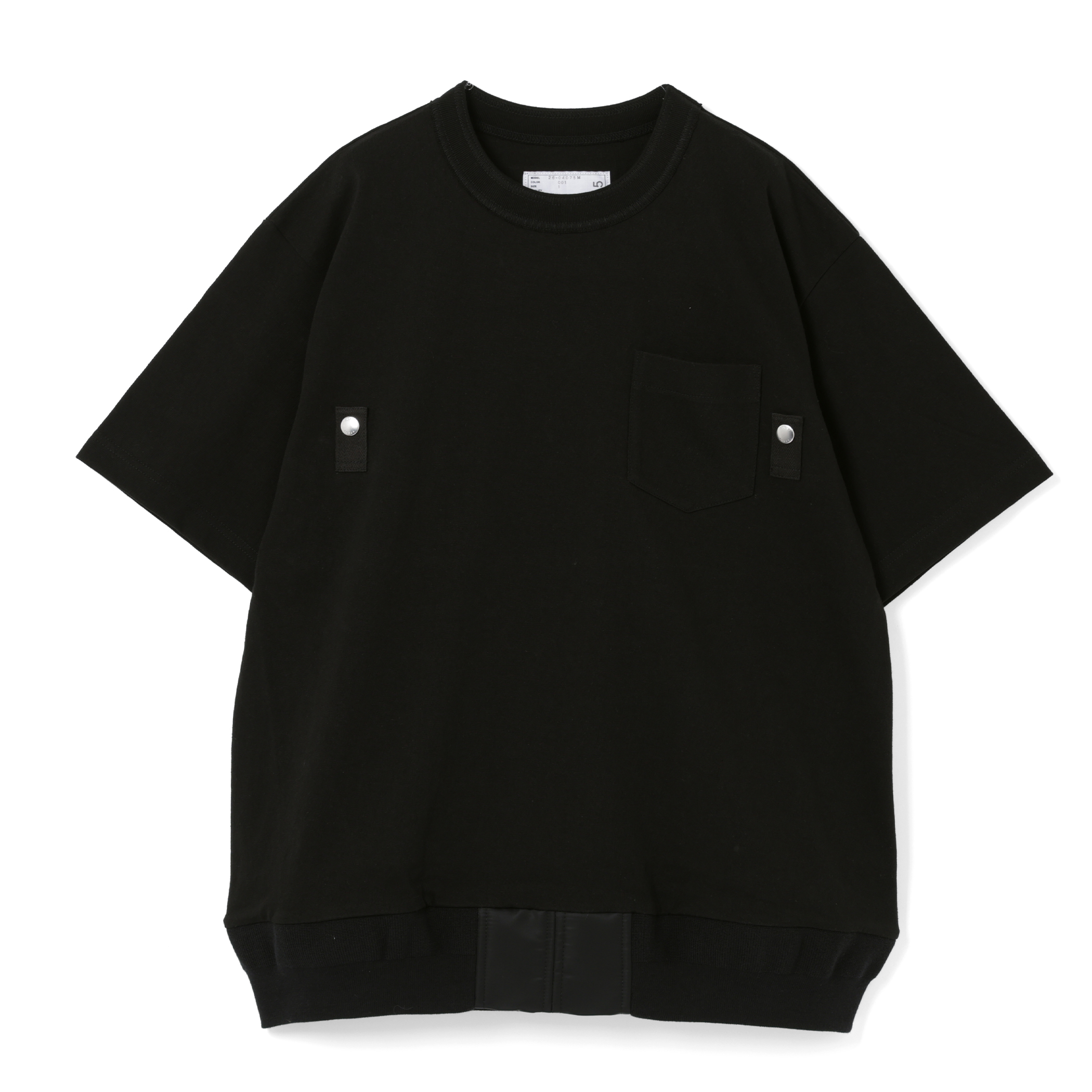 SACAI＜サカイ＞ コットンジャージーTシャツ
