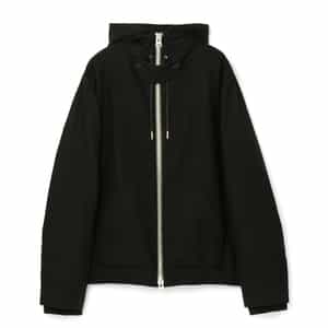 SACAI＜サカイ＞ ウールフランネル素材ジップアップフーディ