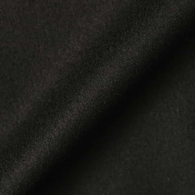 SACAI SACAI＜サカイ＞ ウールフランネル素材ジップアップフーディ BLACK