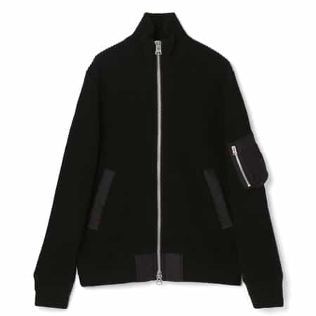 SACAI＜サカイ＞ ジップアップニットブルゾン