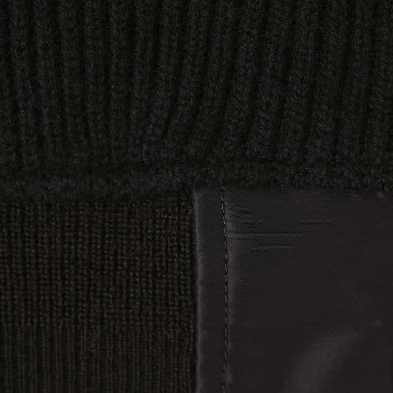 SACAI SACAI＜サカイ＞ ジップアップニットブルゾン BLACK